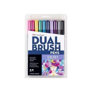 Tombow Dual Tip Brush Pens Galaxy Palette Colors Handlettering Brush & Fine Tip
